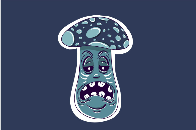 mushroom-monster-character