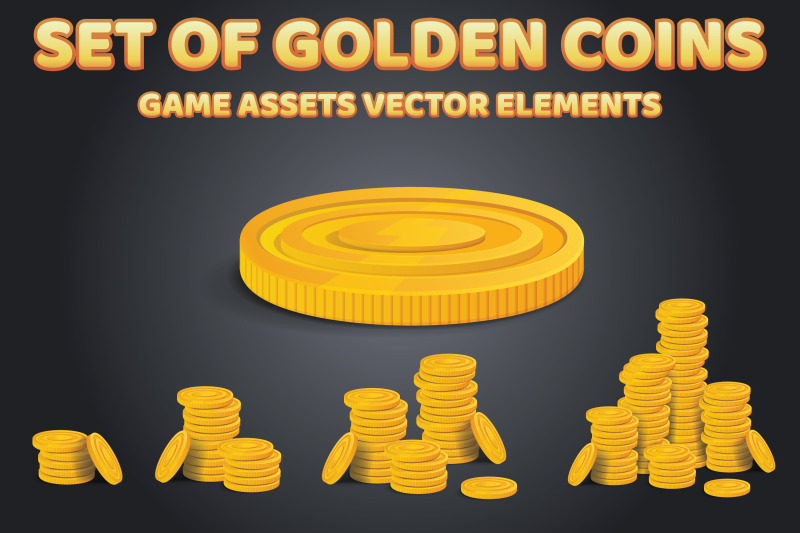 set-of-golden-coins-assets