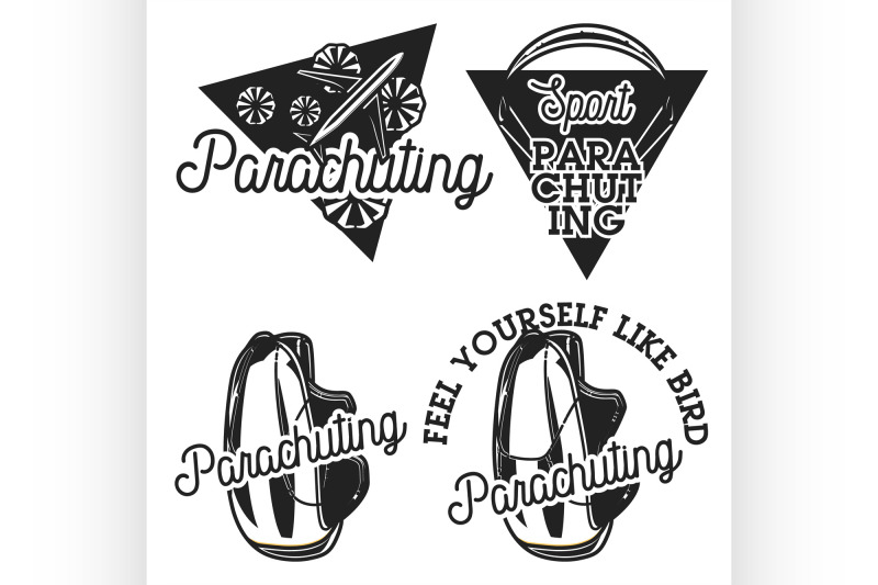 vintage-parachuting-emblems