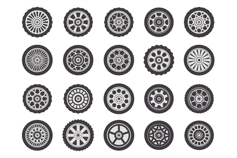 car-wheel-rims-automobile-vehicle-rubber-wheel-tires-auto-tire-tread