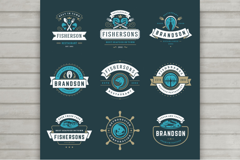 18-seafood-logos-amp-badges