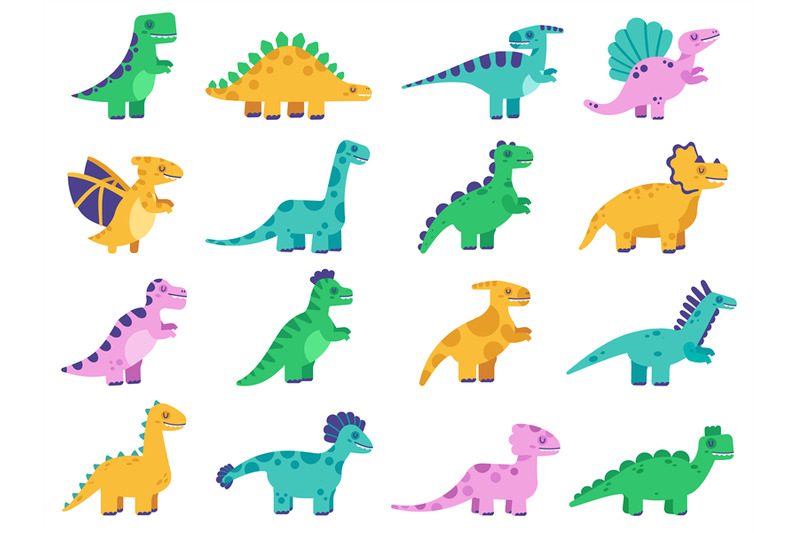 cute-dinosaurs-hand-drawn-comic-dinosaurs-funny-dino-characters-tyr