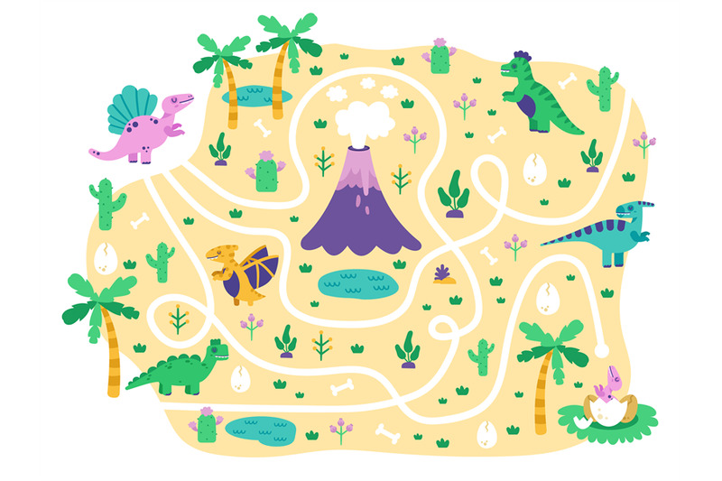 dinosaurs-kids-maze-dino-mom-find-eggs-childrens-game-cute-doodle-di