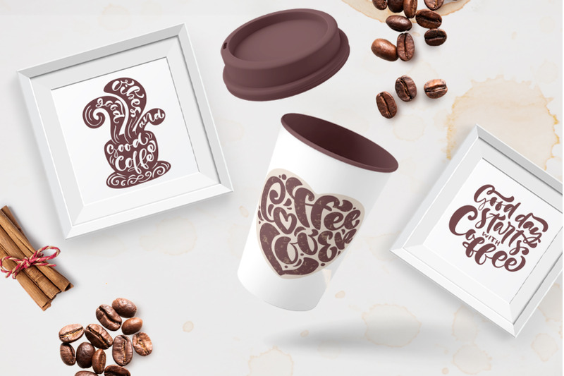 Download Coffee time SVG By Happy Letters | TheHungryJPEG.com