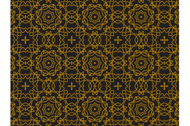 pattern-gold-motive-shuriken