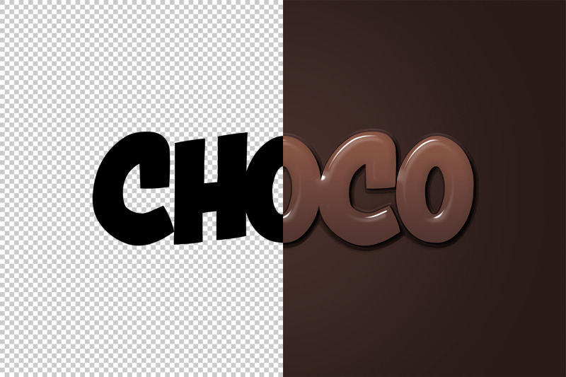 choco-text-effect-psd