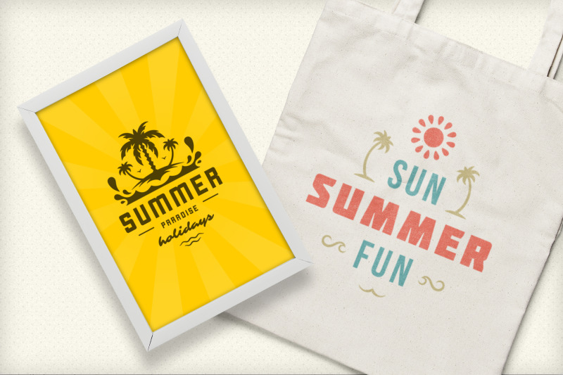 summer-holidays-emblems-amp-badges