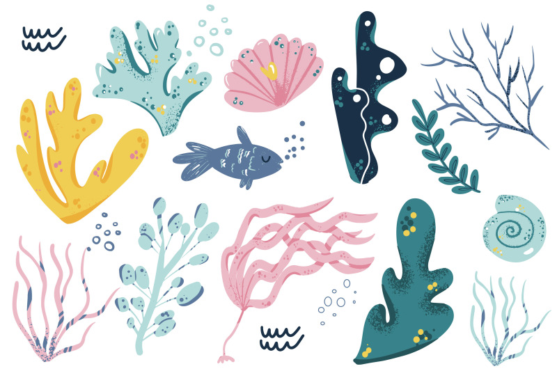 underwater-flora-clipart