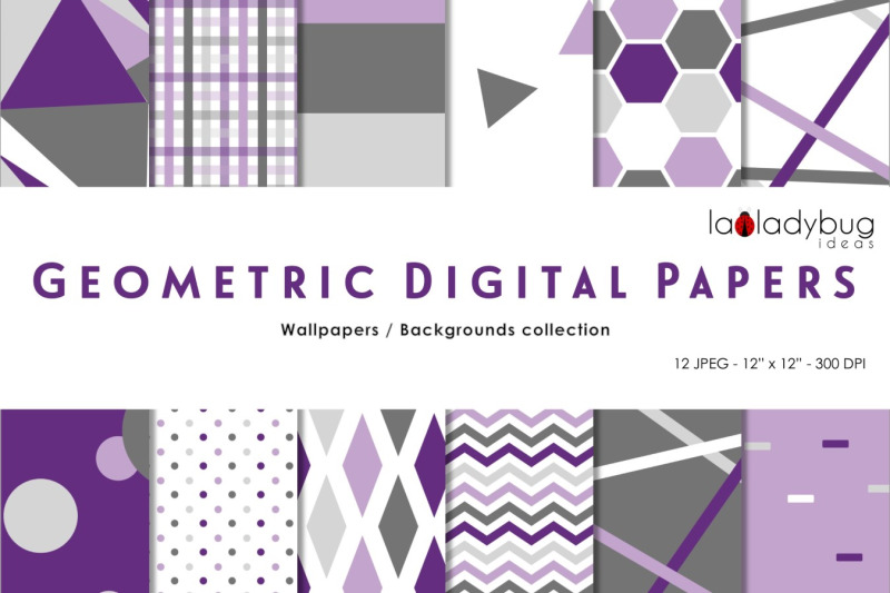 purple-and-gray-triangles-digital-papers-geometric-wallpapers