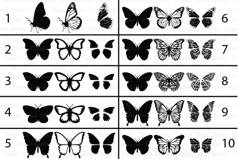 butterfly-svg-bundle-svg-cut-file-butterfly-clipart-summer
