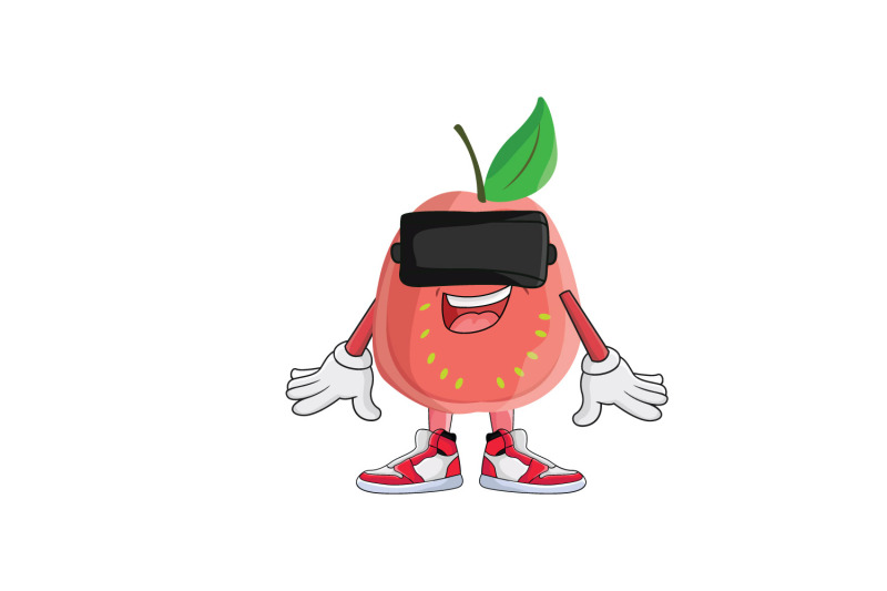 guava-vr-fruit-cartoon-character-design