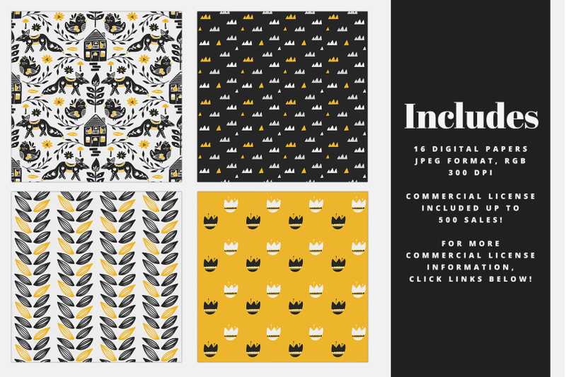 scandinavian-yellow-amp-black-digital-paper-set