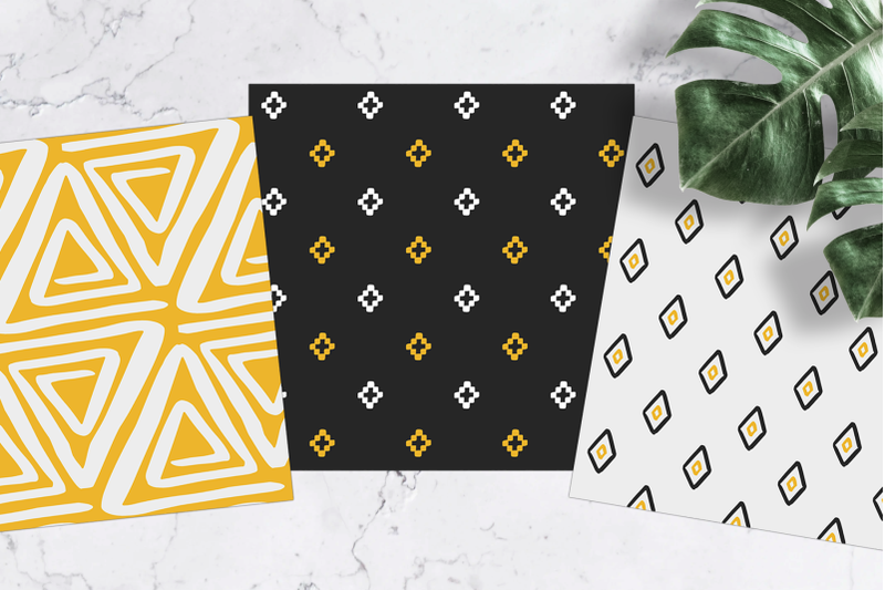 scandinavian-yellow-amp-black-digital-paper-set