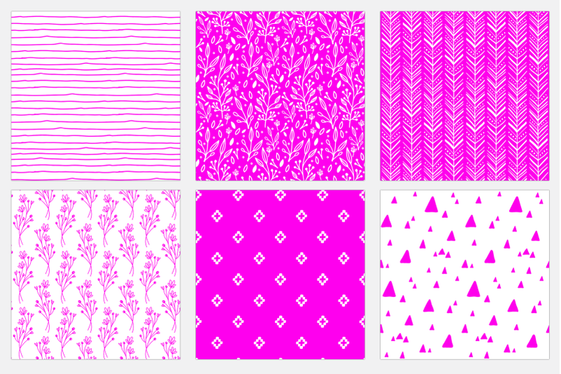 pink-digital-paper-set