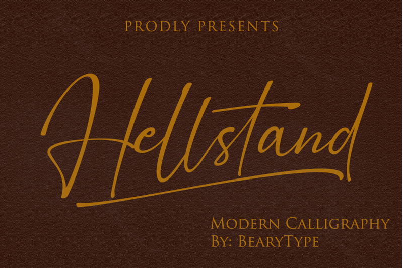 hellstand-script-font