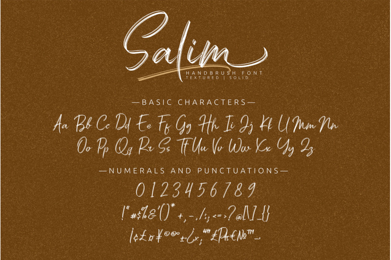 salim-handwritten-font