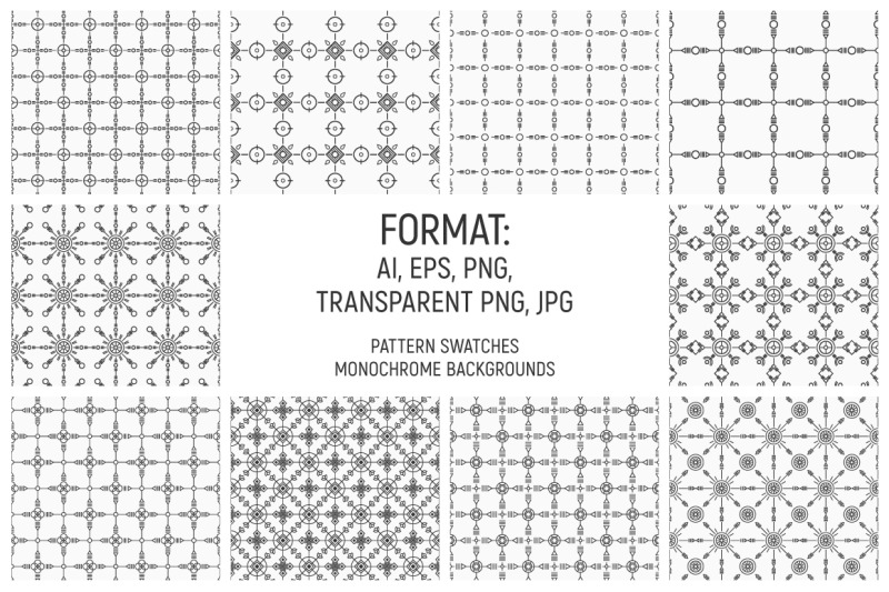 10-seamless-geometric-ethnic-vector-patterns