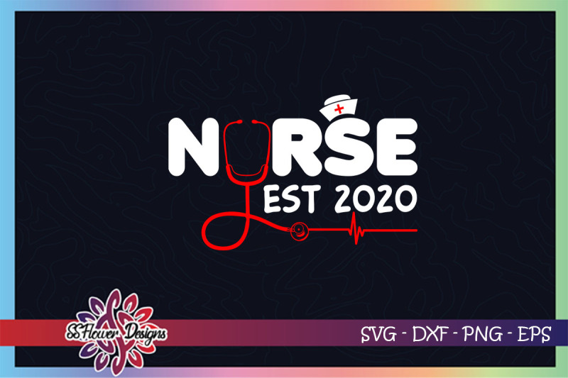 nurse-est-2020-svg-nurse-svg-stethoscope-svg-heart-beat-svg