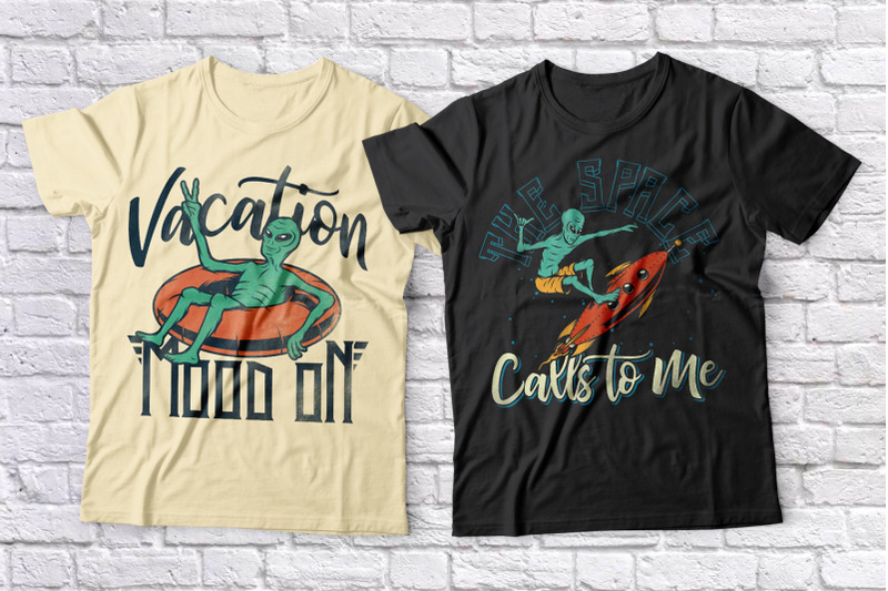 space-vacation-layered-font