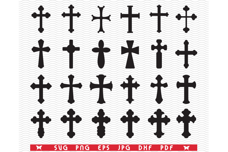 svg-crosses-black-silhouettes-digital-clipart