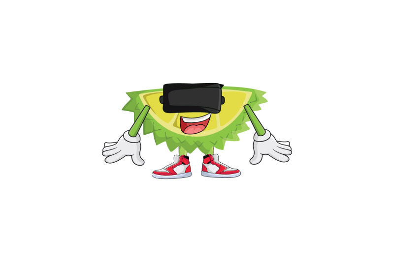 durian-vr-fruit-cartoon-character-design