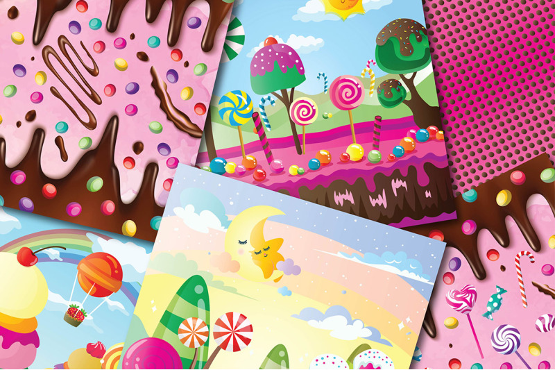 cute-candy-land-digital-papers-sweets-scrapbook-papers-candy-and-lo