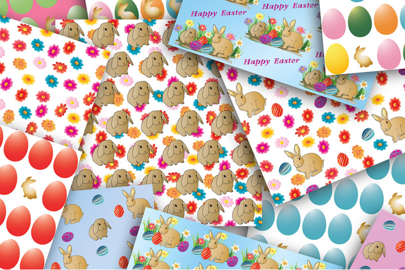 easter-bunny-with-eggs-set-digital-papers-easter-scrapbook-papers-ea