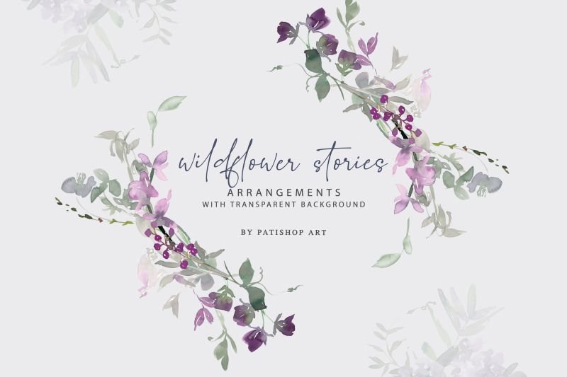 watercolor-wildflower-clipart-collection