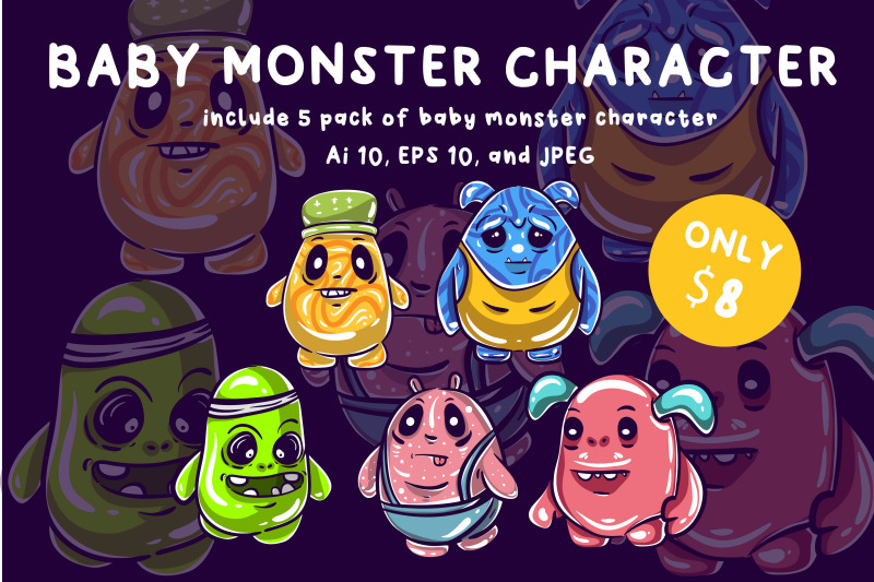 baby-monster-character
