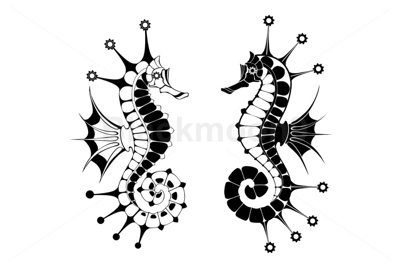 contour-steampunk-seahorse
