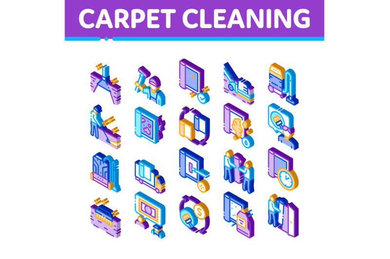 carpet-cleaning-washing-service-icons-set-vector