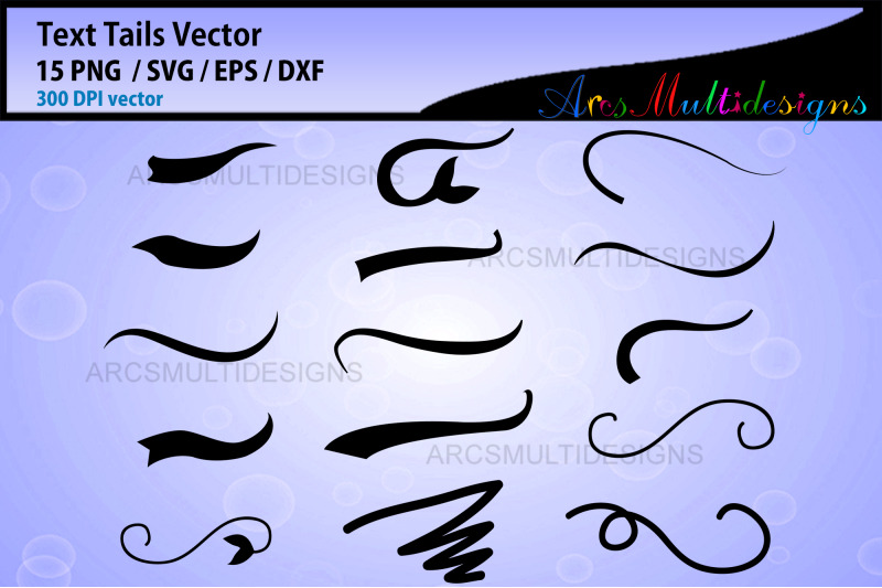 text-tails-svg-font-tail-svg