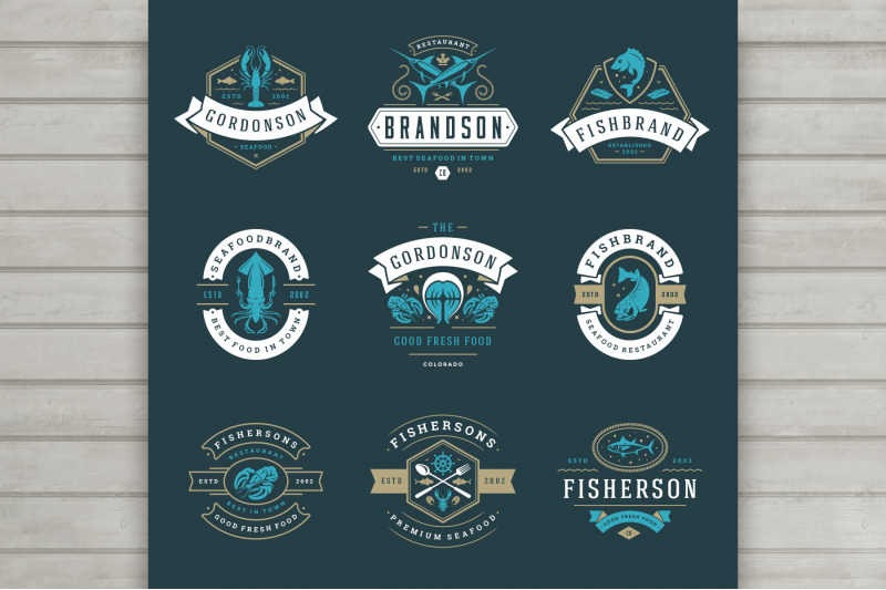 18-seafood-logos-amp-badges
