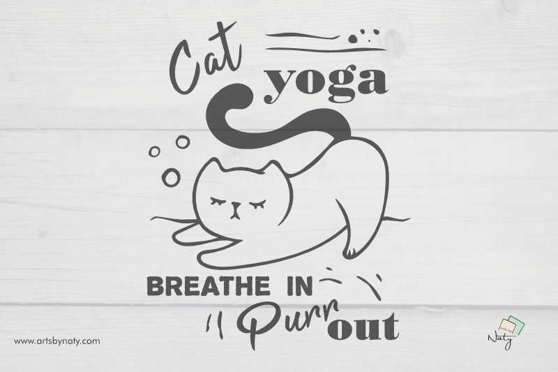 cat-yoga-breathe-in-purr-out-funny-svg-illustration