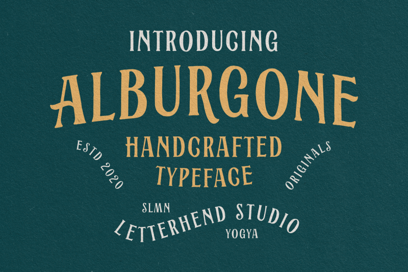 alburgone-display-typeface