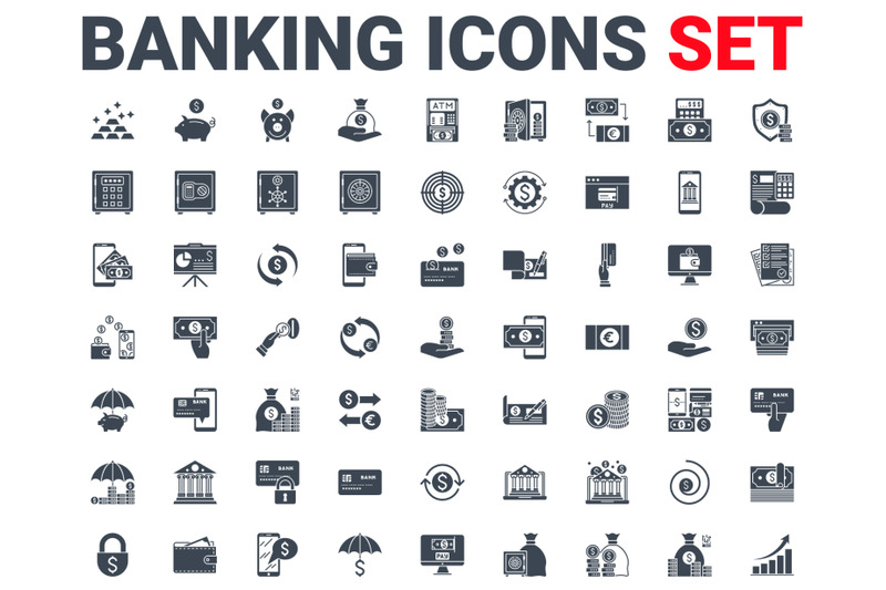 set-banking-icons-glyph