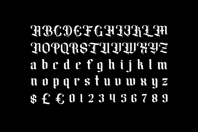 amika-blackletter-font