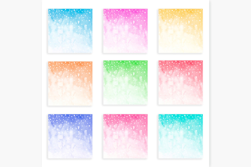 colorful-polka-dot-watercolor-digital-paper