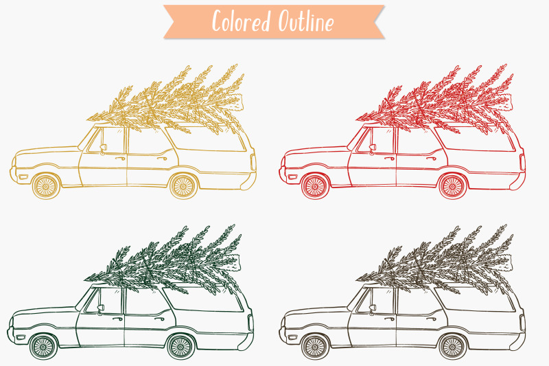 colored-station-wagon-car-with-christmas-tree-on-roof-top-holiday