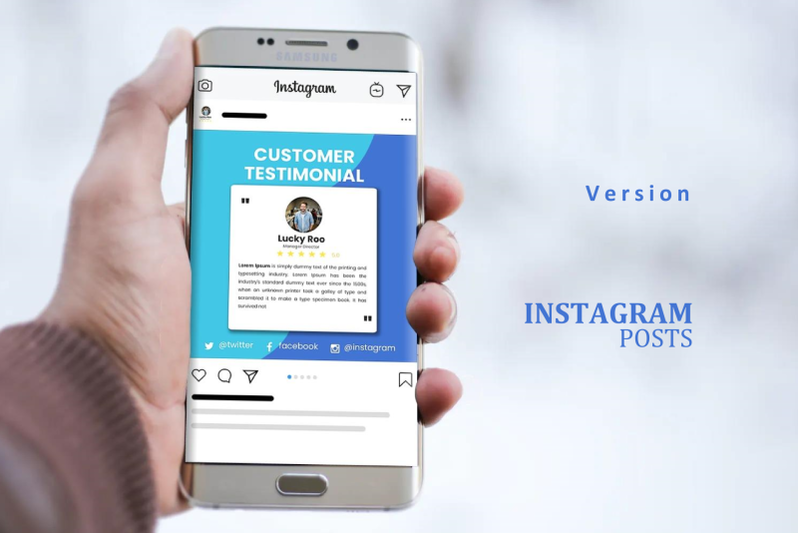 instagram-stories-and-posts-powerpoint-template-testimoni-collection