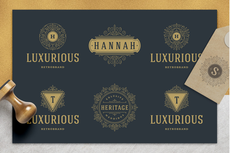 36-luxury-ornament-logos