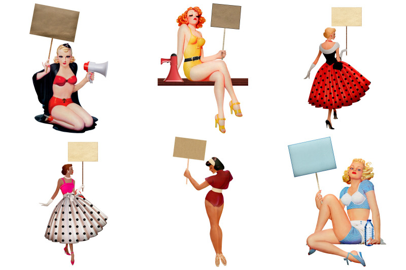 protest-pin-up-girls-clip-art