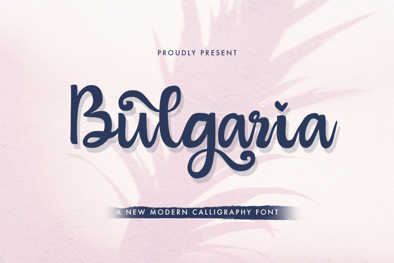 bulgaria-modern-calligraphy-font