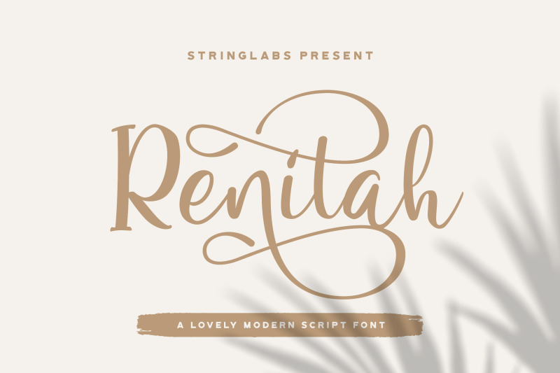 renitah-lovely-script-font