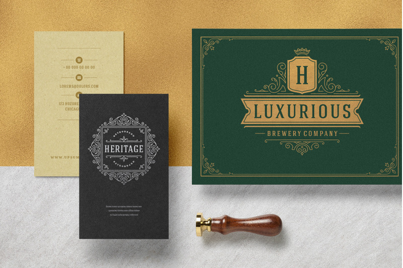 36-luxury-ornament-logos