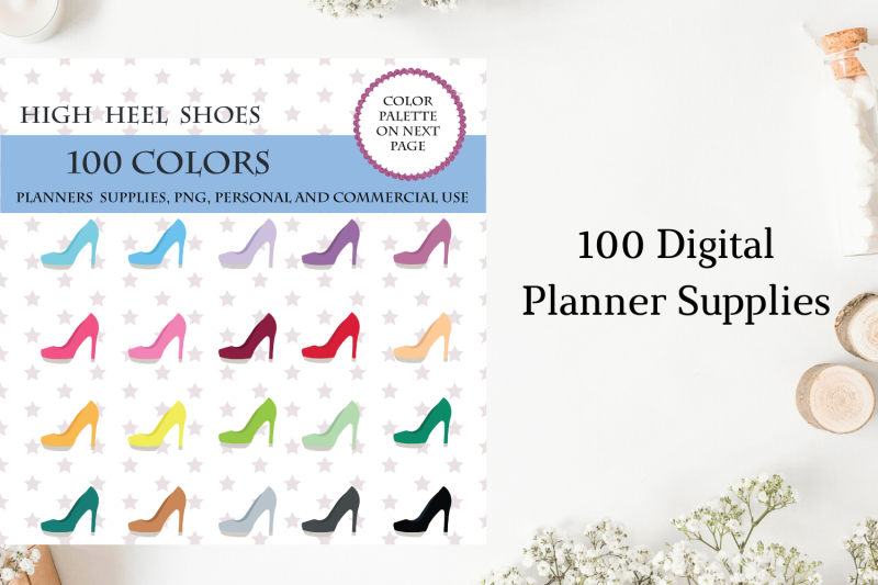 100-high-heel-clip-art-high-heels-girl-shoe-glitter-planner-sticker