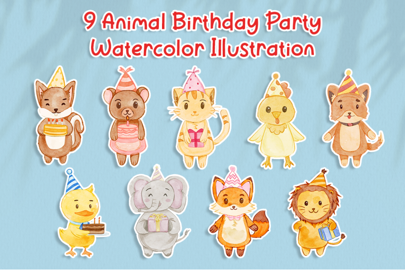 set-of-cute-animal-birthday-watercolor