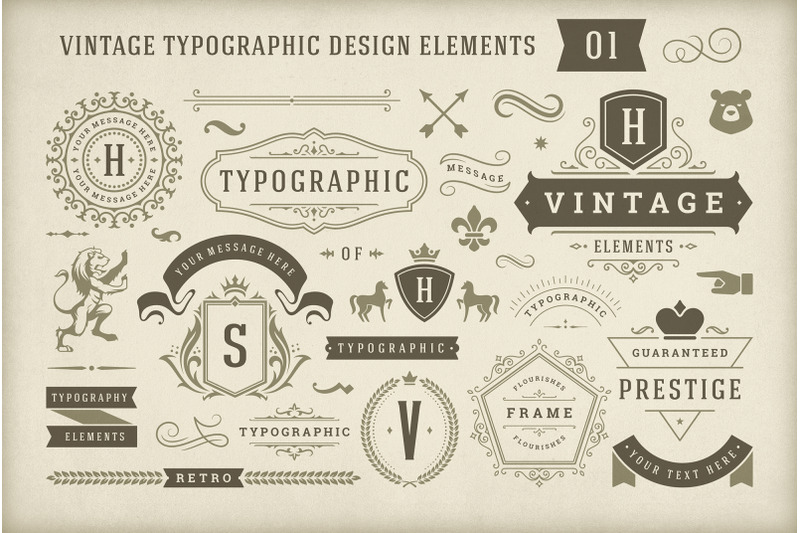 vintage-typographic-design-elements