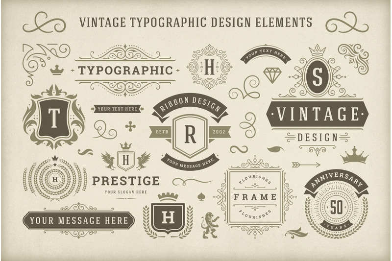 vintage-typographic-design-elements