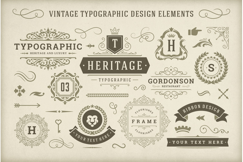 vintage-typographic-design-elements